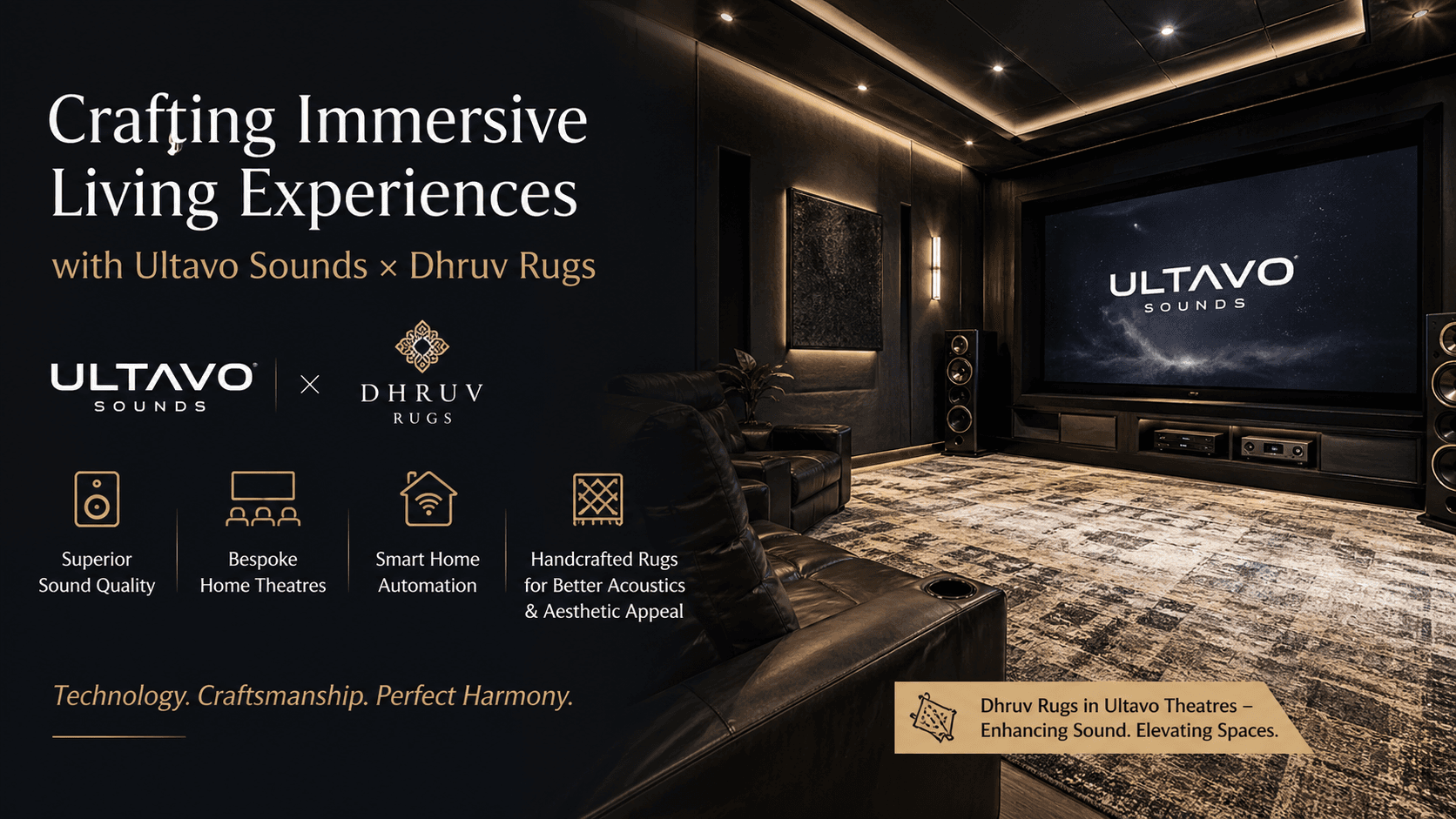 Crafting Immersive Living Experiences with Ultavo Sounds Ă DhruvRugs